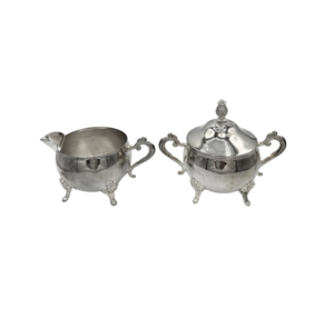 8oz Silver Sugar and Creamer Set rental Dallas-Ft. Worth, TX