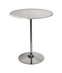 Vintage Spruce 36" Round Pedestal Table rental Chicago, IL