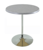 White Stone 28" Round Pedestal Table rental in Chicago, IL