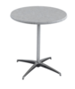 White Stone 36" Round Pedestal Table rental in Chicago, IL