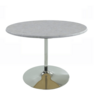 White Stone 42" Round Pedestal Table rental in Chicago, IL