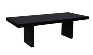 Black Textured Large Table Top rental Chicago, IL