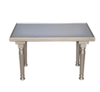 Mirror Inlay – Champagne Platinum Table rental in Chicago, IL