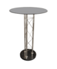 Round Glass Top Hiboy Table w/Marble Base rental in Chicago, IL