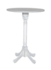 White Antiqued Hi-Boy Table rental in Chicago, IL