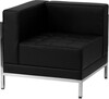 Black Soho Corner Chair Left rental in New York, NY