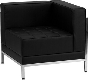 Black Soho Corner Chair Right rental New York, NY