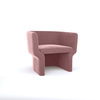 Cachet Chair DUSTY ROSE Velvet Skin rental in New York, NY