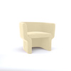 Cachet Chair IVORY Velvet Skin rental in New York, NY