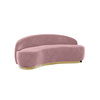 Colette Coco Love Seat DUSTY ROSE Velvet Skin rental in New York, NY