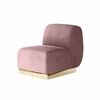 Colette Middle Chair – Dusty Rose Velvet rental in New York, NY