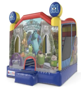 Monsters University Bounce House w slide rental Houston, TX