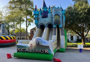 25ft Dual Lane Excalibur Slide rental Houston, TX