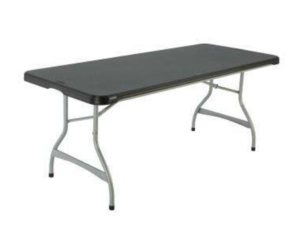 6ft Lifetime Table (Black) rental Salt Lake City, UT