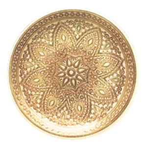 13″ Gold Moonstruck Glass Charger rental Dallas-Ft. Worth, TX