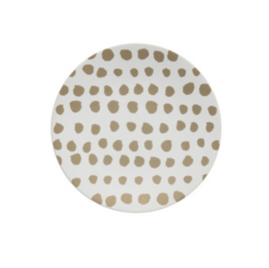 Gold Dot Salad/Dessert Plate rental Dallas-Ft. Worth, TX