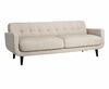 Crosby Taupe Tufted Back Sofa rental in New York, NY