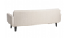 Crosby Taupe Tufted Back Sofa rental in New York, NY