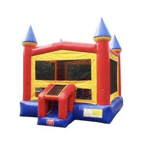 15 X 15 Red Bouncy Castle Moonwalk rental Houston, TX