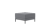 Gray Soho Ottoman rental in New York, NY