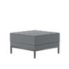 Gray Soho Ottoman rental in New York, NY