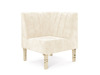 Kincaid Chair 16" Ivory Velvet Skin rental in New York, NY