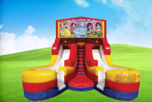 16ft Disney Princess (Wet/Dry) Double Slide rental Dallas-Ft. Worth, TX