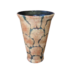 Giraffe Print Vase, 12″ rental Dallas-Ft. Worth, TX