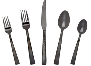 Mali Flatware - Black rental New York, NY