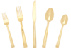 Mali Flatware - Gold rental in New York, NY