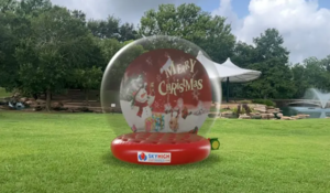 Inflatable Snow Globe Rental w Christmas Lights rental Dallas-Ft. Worth, TX