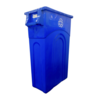 Blue Recycling Bin (Slim) rental in Dallas-Ft. Worth, TX