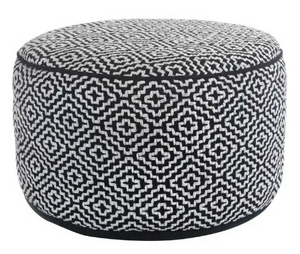 Mercer Pouf Ottoman rental New York, NY