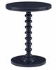 Navy Blue Wood Spindle Side Table rental in New York, NY