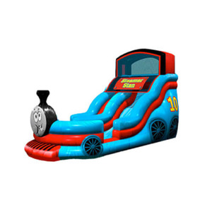 18ft Stanley Steamer Train Slide (Wet & Dry) rental Houston, TX