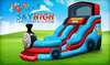 18ft Stanley Steamer Train Slide (Wet & Dry) rental in Houston, TX