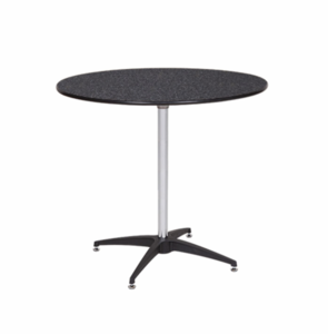 30″ Round Black Top Pedestal Table, 30″ Tall rental Dallas-Ft. Worth, TX