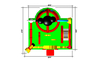 Mickey Mouse Toddler Bounce House rental in Houston, TX