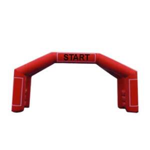 Red Inflatable Race Track Arch rental Houston, TX