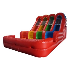 3 Lane Rainbow Wet/Dry Slide rental Houston, TX
