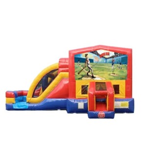 3in1 Baseball Obstacle rental Houston, TX