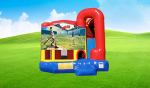 4in1 Baseball Bounce House Combo rental Houston, TX