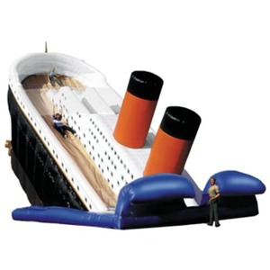 Titanic Adventure Dual Lane Dry Slide rental Houston, TX