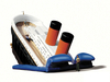 Titanic Adventure Dual Lane Dry Slide rental in Houston, TX