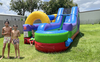 34ft Retro Combo Slip N Water Slide rental in Houston, TX
