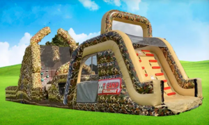 65ft Military Boot Obstacle with Double Dry Slide rental Houston, TX