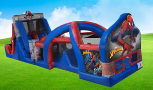 50ft Spider Man Obstacle Course W Slide rental Houston, TX