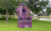 Princess Throne Chair Inflatable rental in Houston, TX