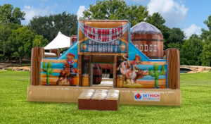 Wild West Cowboy Toddler Playland rental Houston, TX