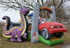 Dinosaur Land Playzone Toddler Obstacle Combo rental in Houston, TX